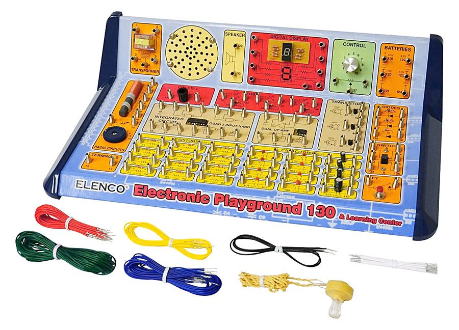 Elenco 130-In-1 Electronic Playground