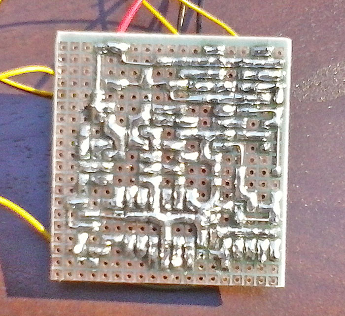 Prototype Circuit (Solder Side)