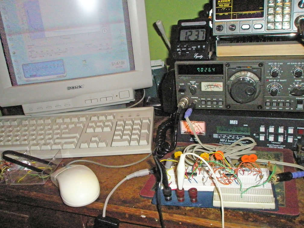 PC used as an audio spectrum analyzer