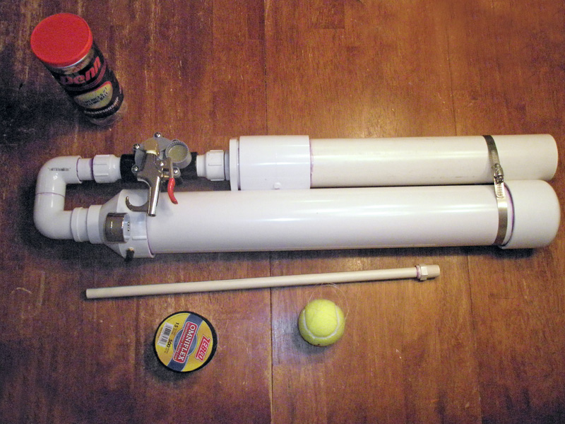 diy tennis ball launcher