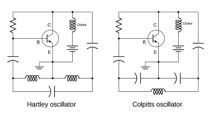 Hartley vs Colpitts Oscillators