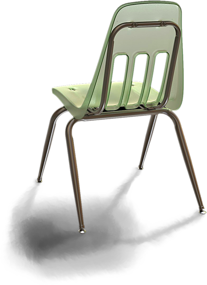 Une chaise d'école