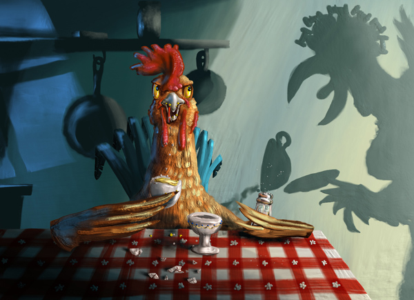 Chicken Canibalism