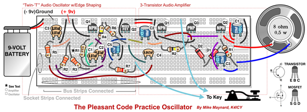Pleasant Code Practice Oscillator